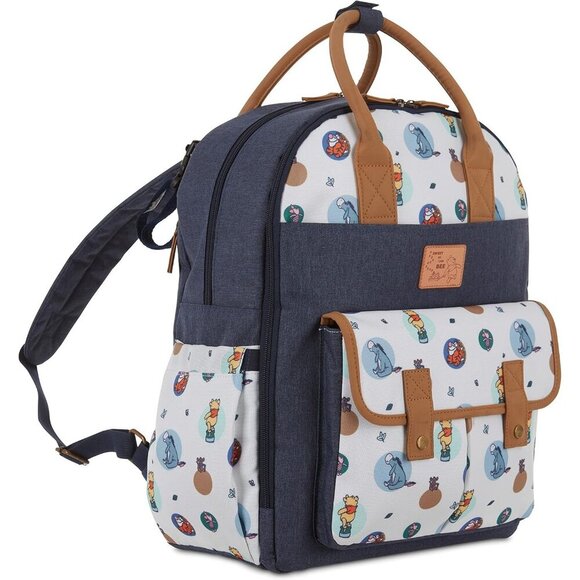 Men\'s Multi Colour Double Handle Bag In Mickey Includes Changing Pad Backpack main image 6